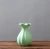 Import modern decorative ribbon small ceramic flower vase from China
