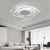Import Modern LED ceiling lamp art pendant lamp 85-265V 72W for home living room bedroom study chandelier lights from China