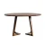 Import modern solid wood round shape dining table from China
