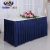 Import Modern Square Ruffled Gathered Table Skirts from China