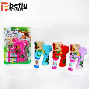 Monkey model Electric toy bubble gun for kids animal bubble toys