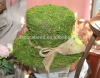 moss decoration hat for wedding supplies