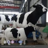 Moving Animal model Life size cow with animal fur 3D animal