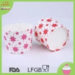 Muffin Baking Tool,Pastry Liners For Baking Tools,classcal brown dessert cups