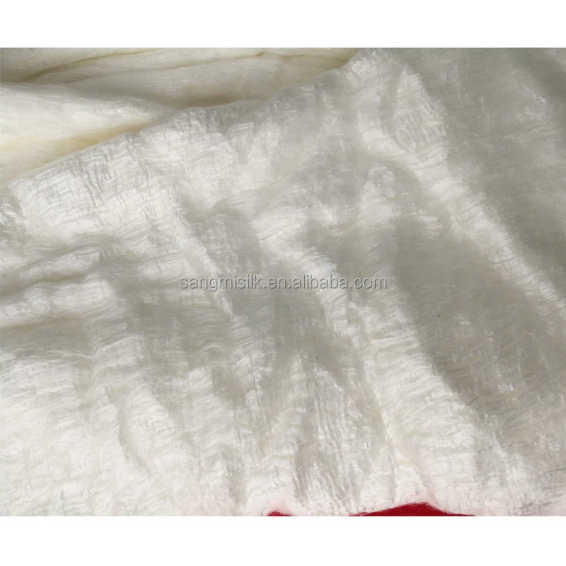 mulberry silk cocoon laps sheets for duvets raw silk mulberry silk fibers natural silk fibers from cocoon