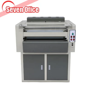 Multi-roller digital 480 uv thermal glue coating machine a3 and stainless steel uv liquid laminating machine for paper photo