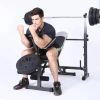 Multifunction Adjustable Fitness Weight Lifting Bench set Press Exercise Weight Bench Barbell bench press squat rack machine