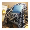 Multifunctional luxury plush custom throw blanket