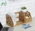 Import Natural Bamboo Cut-out Design Expandable Desktop Bookshelf Organizer with Pullout Drawer from China