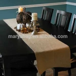 Natural Burlap table runner