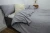 Import Natural Cotton Duvet Cover Bedding Set Grey With Black Pompom Soft Pre Washed Cotton Super King Bed Sheet Quilt Cover from China