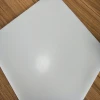 Nature white HDPE plastic board