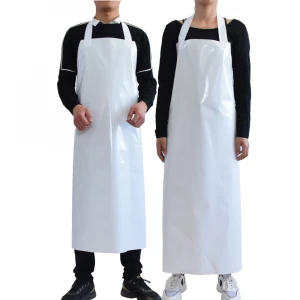 Neck Strap Agricultural Rubber TPU Apron For Foodstuffs Industry