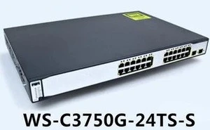Network Fiber Optic Switch Hub WS-C3750G-24TS-S