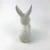 Import new 2020 white diy happy ceramic easter party crafts bunny rabbit figurine product home decorations supply from China