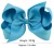 Import New 6" Large Hair Bows With Clips For Children Handmade Grosgrain Ribbon Hairbow Baby Hair Bow Accessories 40Colors from China