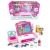 Import New ABS Plastic Pretend Play Supermarket Children Cash Register Toy With Sounds Light Microphone And Money Box For Girls from China