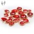 Import New Arrival Glass Crystal Cheap Price 8mm Round Red Color Crystal Glass Connector from China