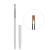 Import New arrival hot sell best quality Metal Handle Kolinsky cosmetic makeup Nail Art Brush for beauty girls from China