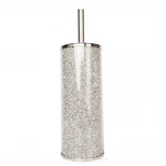 New Arrival Toilet Brush Crushed Diamond Novel Efficient Suspension Toilet Brush Holder for Bathroom Cleaning
