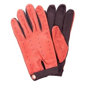 New Custom Made Leather Bulk Quantity Driving Gloves