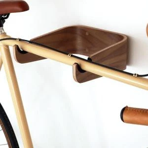 New Design Bent wood  Wall Mounted Bike Rack