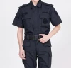 New Design Best Black Color Security Guard Uniform Security Office Janitor Uniform
