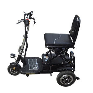 New design CE certificate lightweight portable electric wheelchair scooter