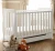 Import New design Crib Type and Wood Material wooden folding crib from China