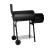 Import New Design Double Barrel oil drum Smokeless grill charcoal barbecue pellet American bbq grill for outdoor from China