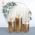 Import New design hot sale gold wedding stage decoration backdrop from China