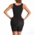 Import New Design Sexy Women Slimming Wear  Breathable Spandex Shapewear Push Up Perfect Black Full Body Shaper with Open Crotch from China