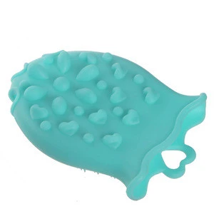 New Design Soft Silicone Body Massager BPA Free Bath Shower Brush for Kids
