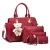 Import New fashion 4-piece suit PU women&#39;s handbag for ladies from China