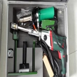 New handheld plastic extrusion welder for PVC pond liner