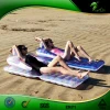 NEW Inflatable Laser Semi Transparent pvc Swimming Rings Pool Float Inflatable Tray