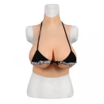 New Inventions in china All Cup Half Body Artificial Silicone Fake Breast for Men