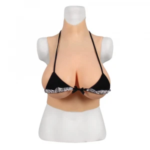 New Inventions in china All Cup Half Body Artificial Silicone Fake Breast for Men