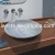 Import New Italian White Bathroom Marble Vanity Hand Wash Basin For Hotel Bathroom Sink from China