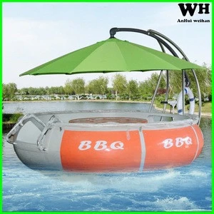 New item water play equipment entertainment donut BBQ boat
