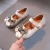Import new kids shoes spring autumn childrens flat shoes girls princess Party sandals soft bottom PU leather baby dance Wedding shoes from China