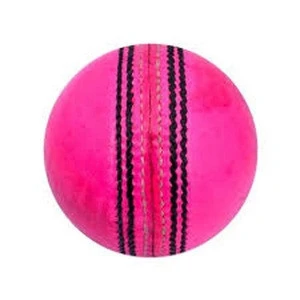New Pink Cricket Leather Balls | Hot Sale Best Quality Leather Cricket Ball