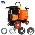 New shotcrete gunite machine price injector cement gun robot spraying nozzle gun concrete sprayer shotcrete machine price
