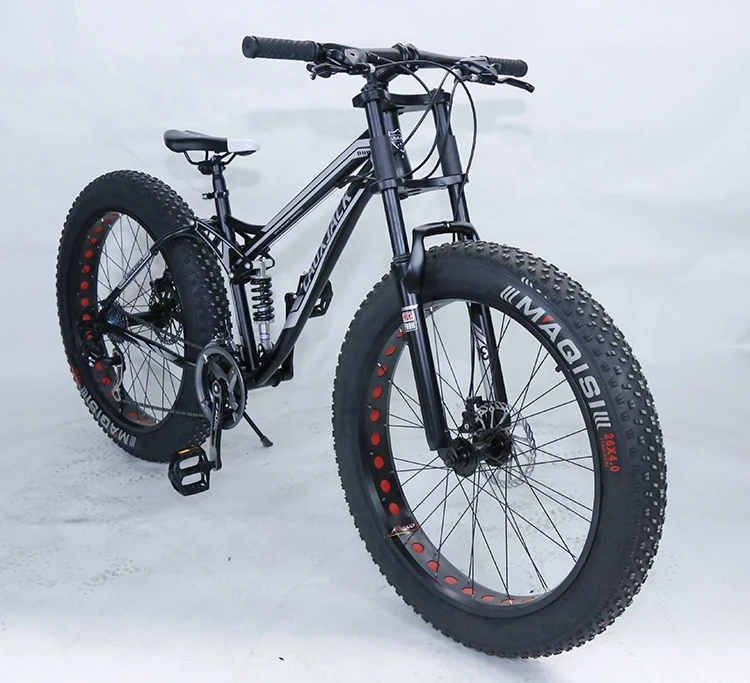 newest for Adults high quality Steel fat tire 26&#x27;&#x27;*4.0 24 speed manufacturer MTB mountain snow bike beach bike mtb Bicycle