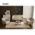 Import Newest Products  Linen Fabric Tufted Button Wooden legs and Frame  Sofa 1-2-3 seater For Living room from China