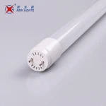 Nice quality Glass materials 1.2m 1200mm 4ft t8 pink led tube for fresh meat lighting