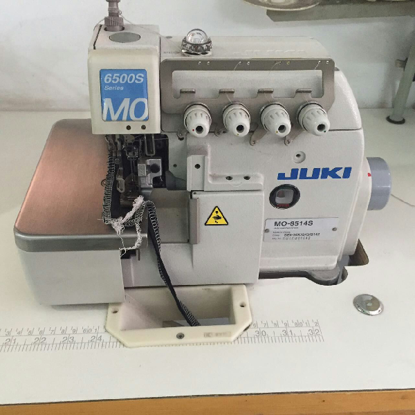 Nice quality japanese brand used JUKI-6704-6714-6716 industrial overlock sewing machine
