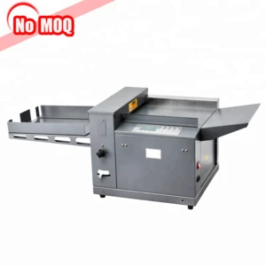 NO MOQ metal construction digital electric file paper creasing machine china manufacturer