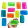 Nonstick Easy Clean Pastry Rectangle Muffin Molds Silicone Cupcake Liners silicone Baking Cups