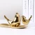 Import Nordic creative golden modern luxury electroplating bird ceramic decoration living room home soft desktop decor accessories from China
